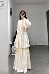 MUTEDANCE diamond -shaped double skirt MD22FW29 PM54